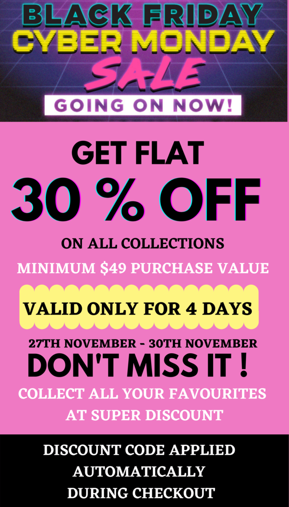 30 OFF Everything!BLACK FRIDAY Weekend is here 😍