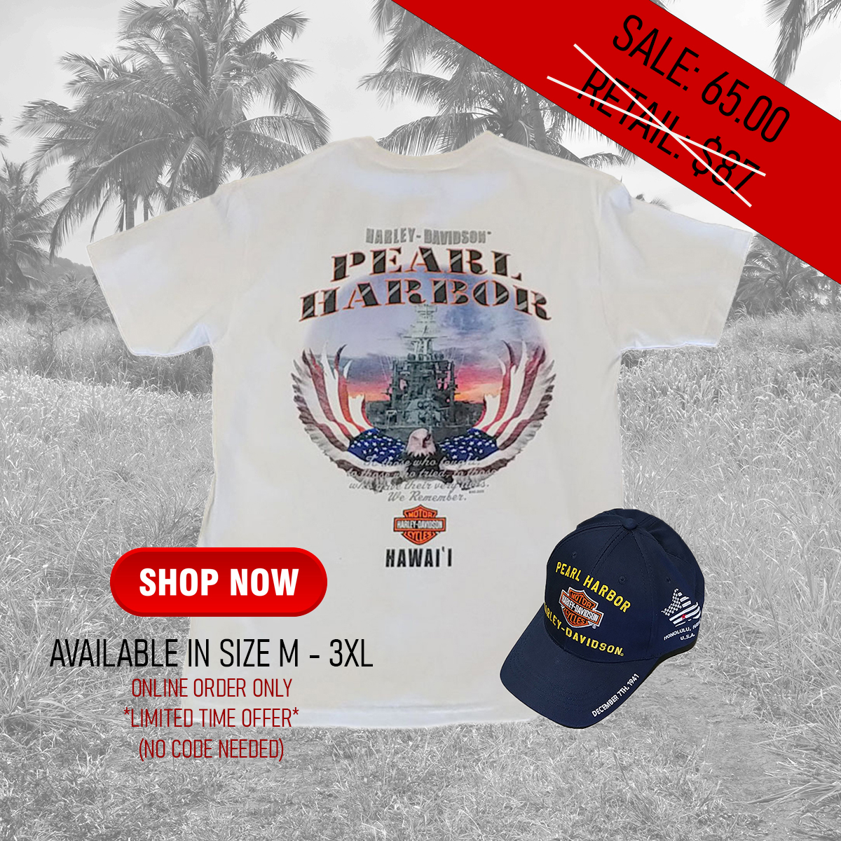 Battleship T-Shirt & Cap Set