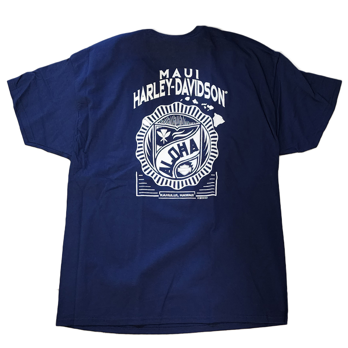  A great one color design printed on a 100% cotton navy t-shirt. Traditional fit which is true to size. Color in navy blue.