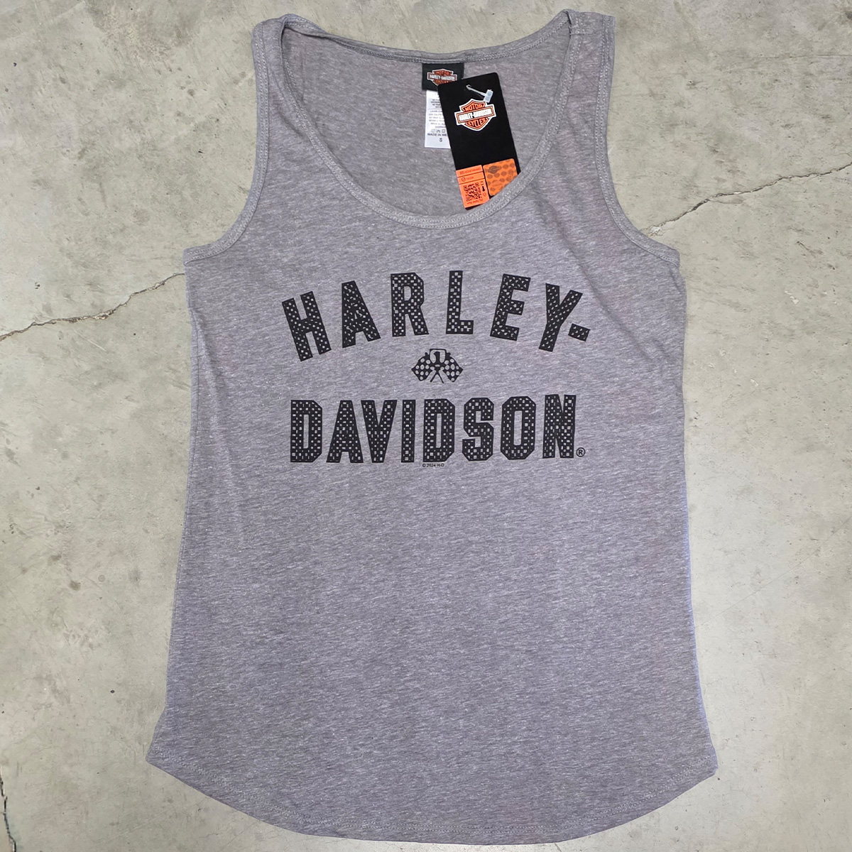  50% cotton 50% polyester. Cycle City Honolulu Hawaii Tank Top. 