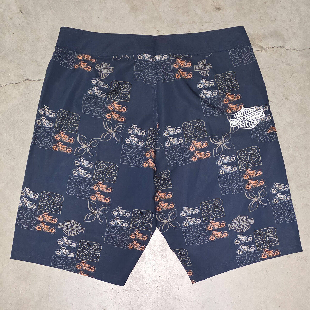 Harley-Davidson Lightweight Stretch Board-shorts. Cruising the Black Boardshorts