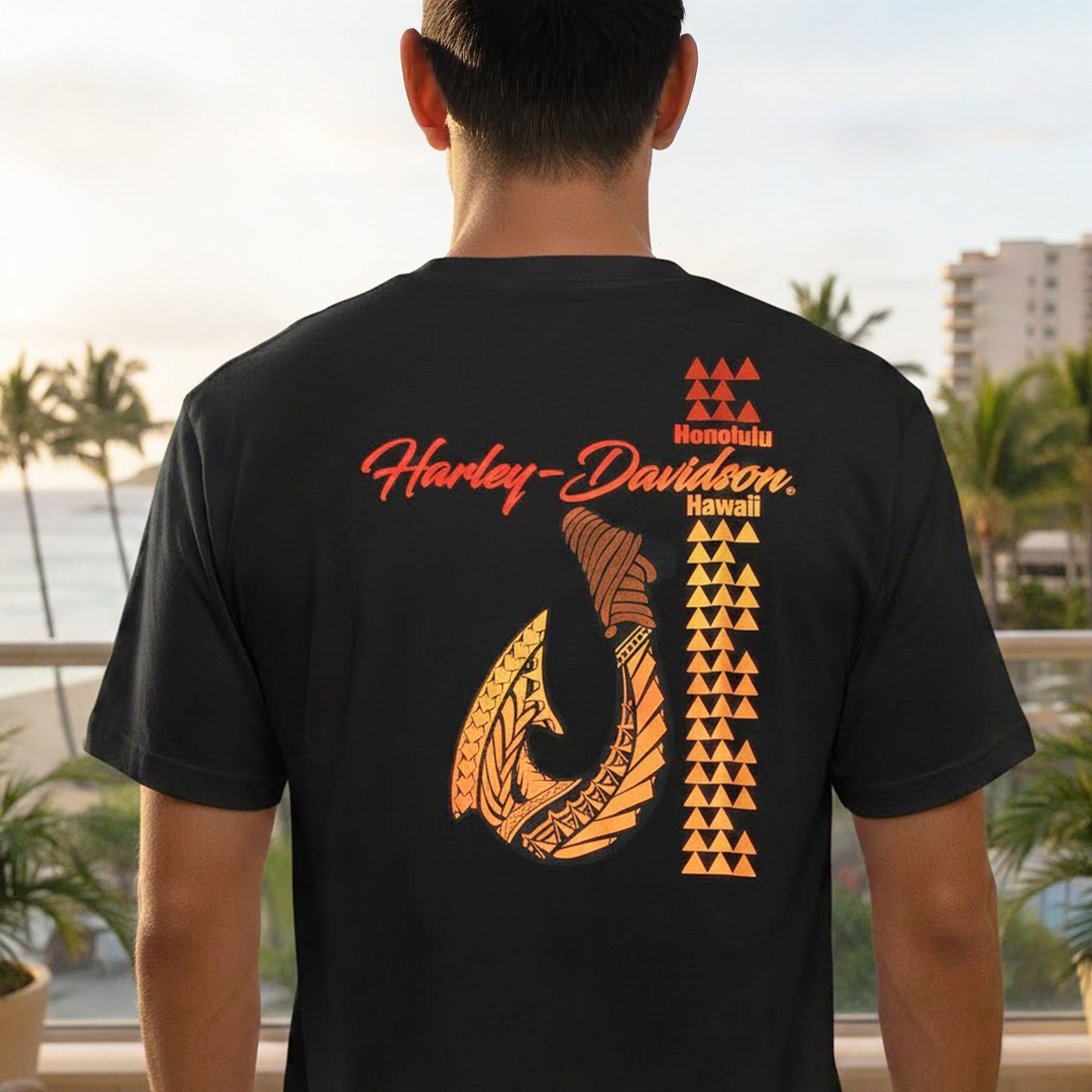 Harley-Davidson Makau Black T-Shirt