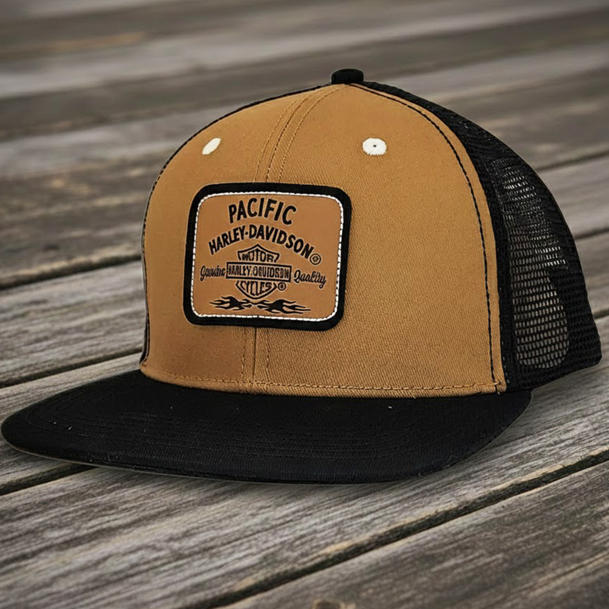 Harley-Davidson Pacific Turbine Mesh Cap