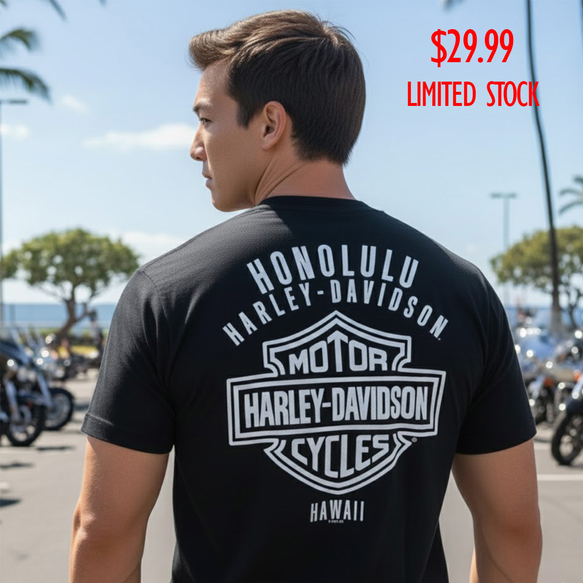 Harley-Davidson Men Counter Strike Pocket T-Shirt