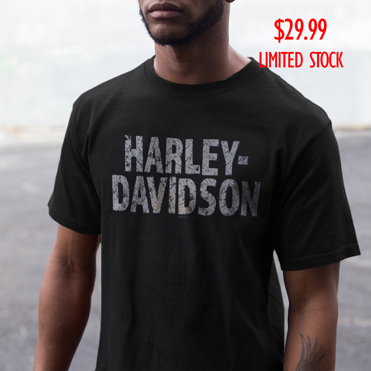 Harley-Davidson Men's Diamond Plate T-Shirt