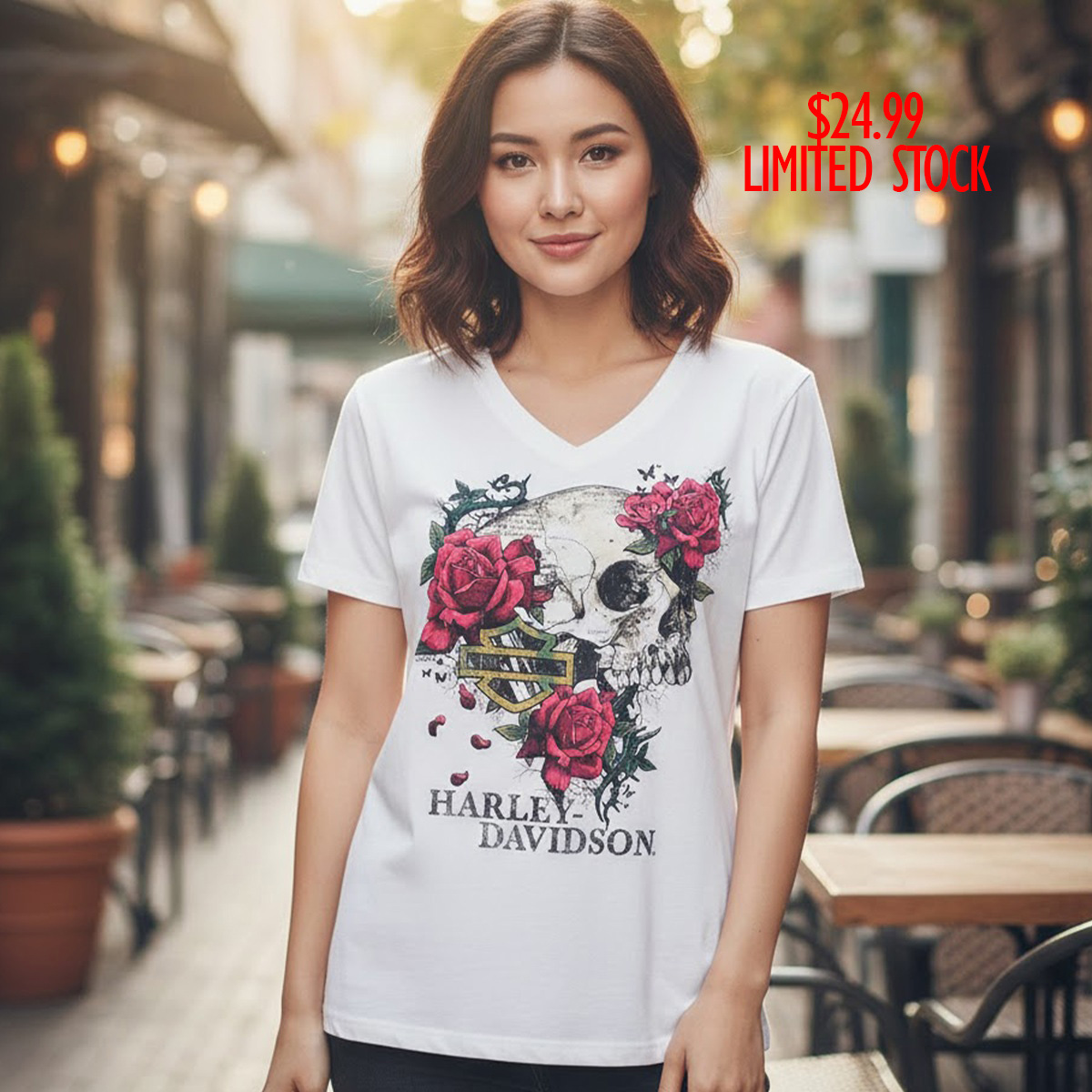 Harley-Davidson Women Story of the Soul Tee