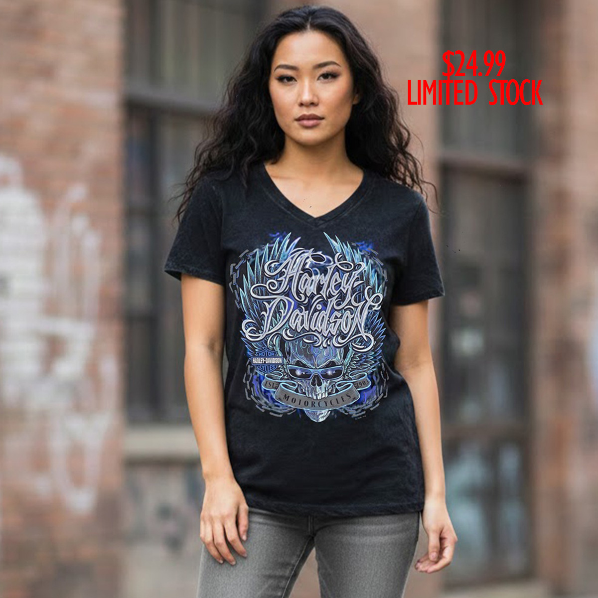 Harley-Davidson Women Wild Child Tee