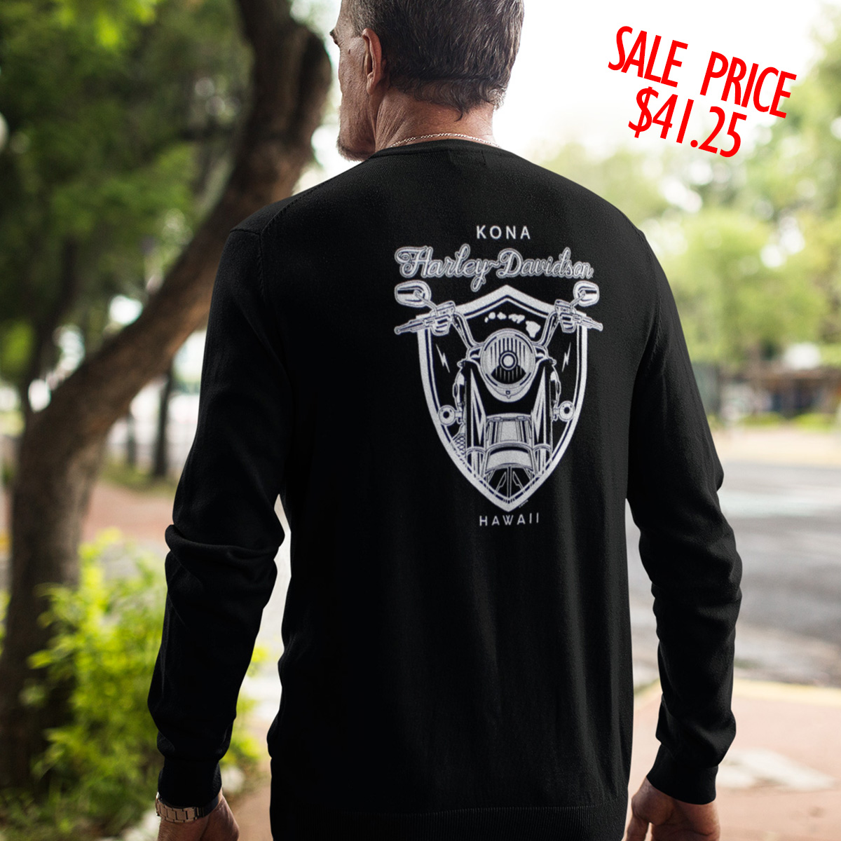 Harley-Davidson Kona Vintage Garage Long Sleeve T-Shirt