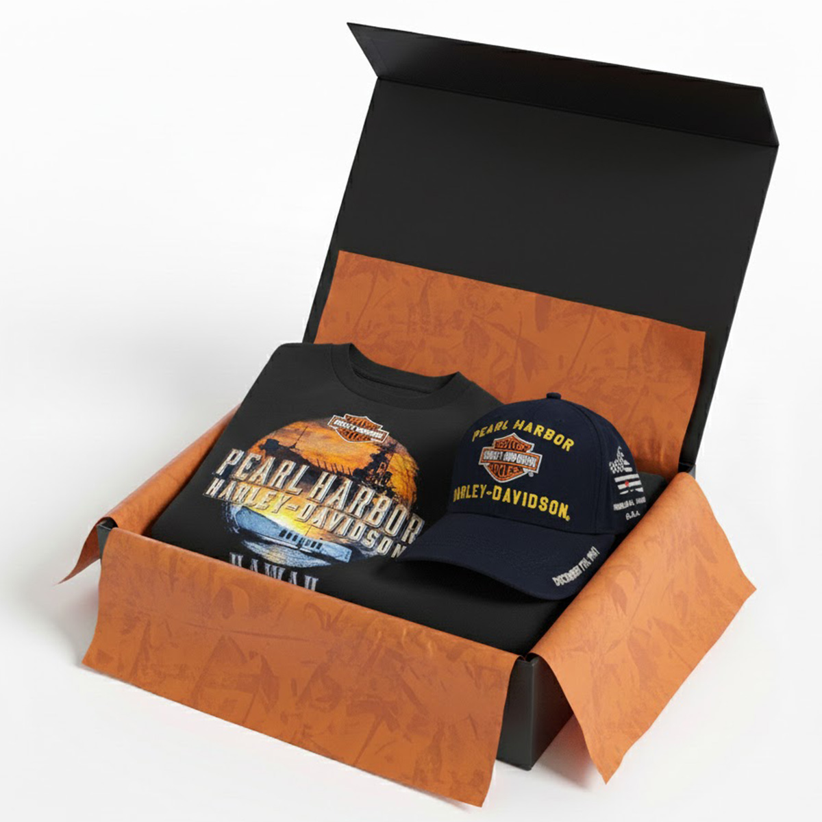 Pearl Harbor Remember T-Shirt & Cap Set