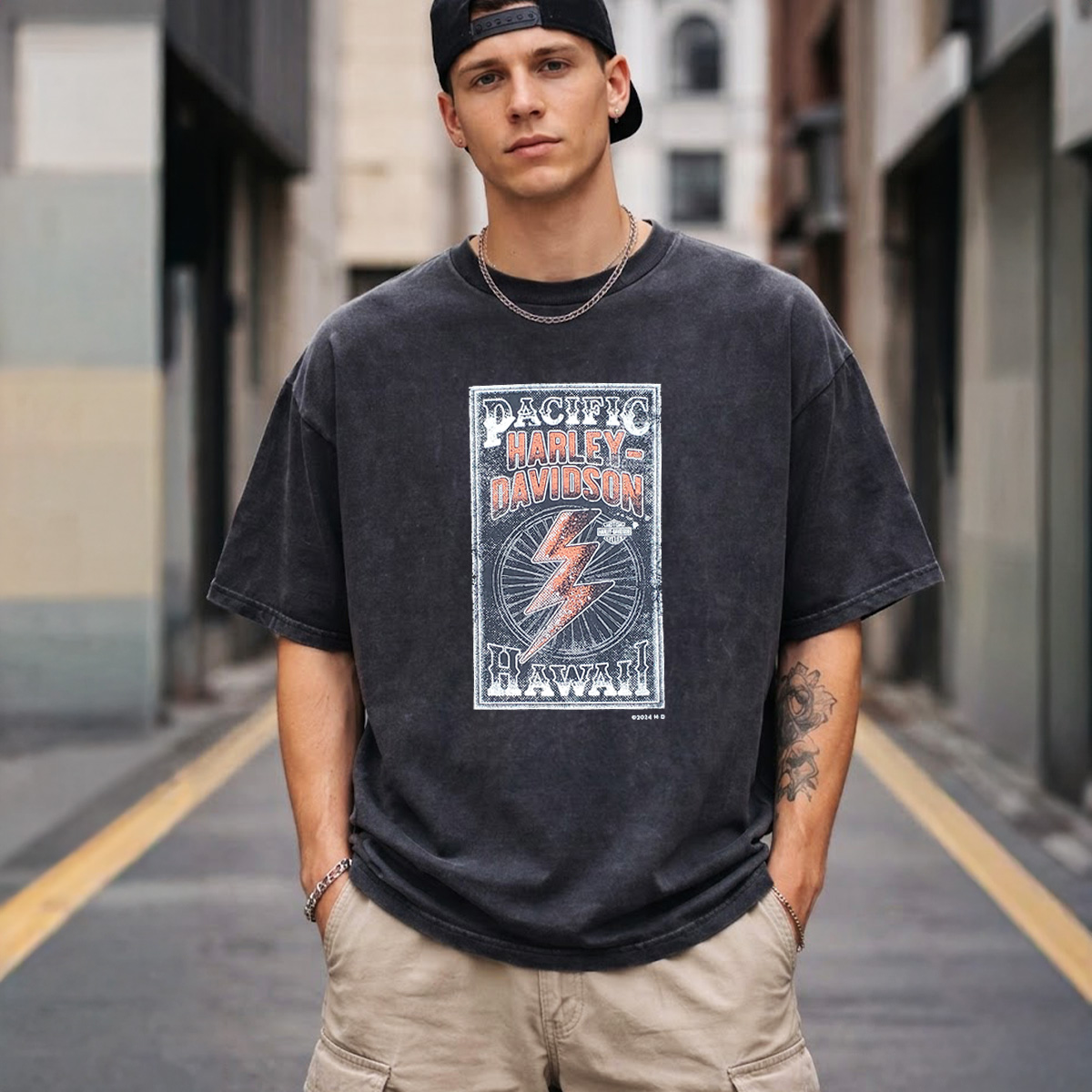 Harley-Davidson Men HI Voltage T-Shirt