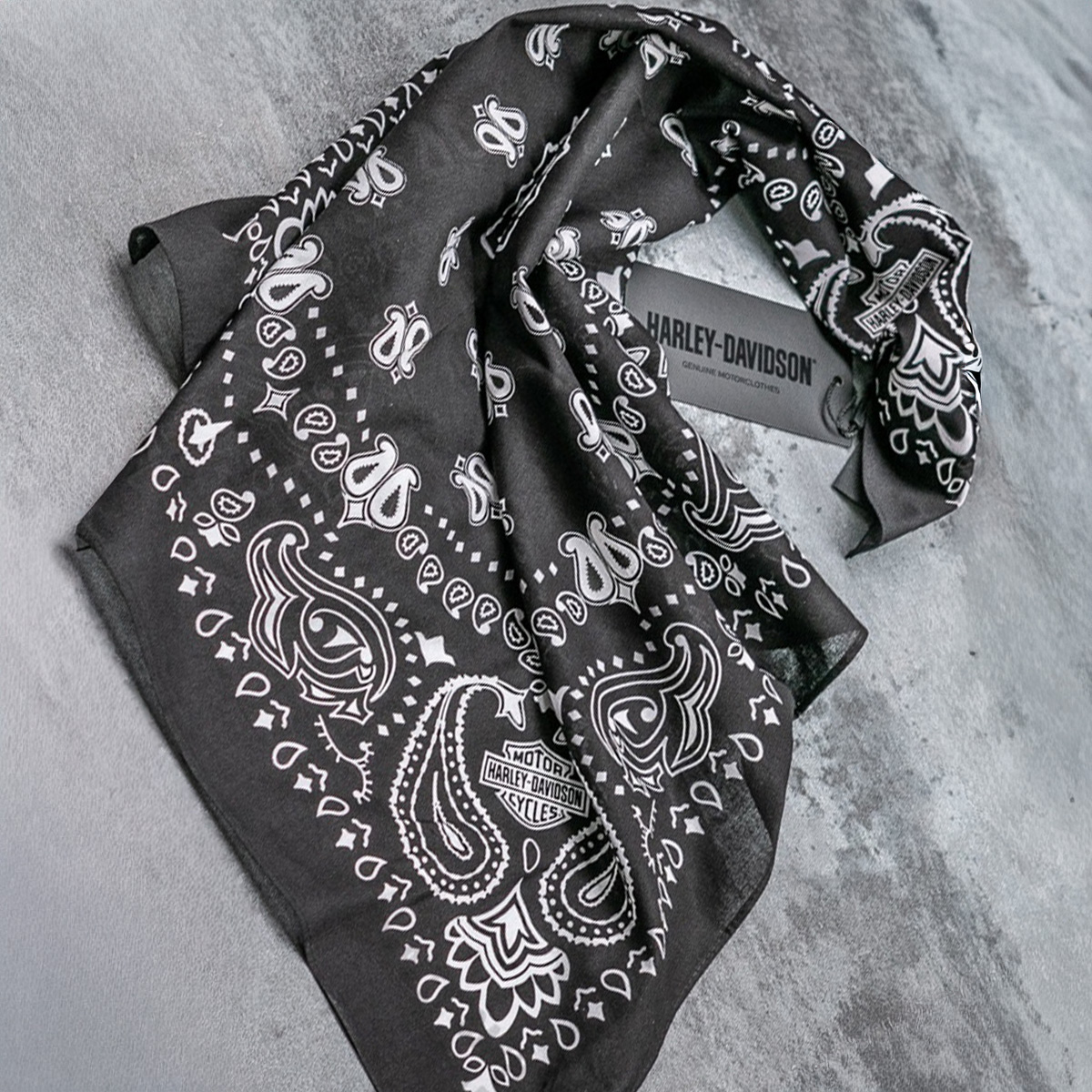 Harley-Davidson American Heritage Bandana Black