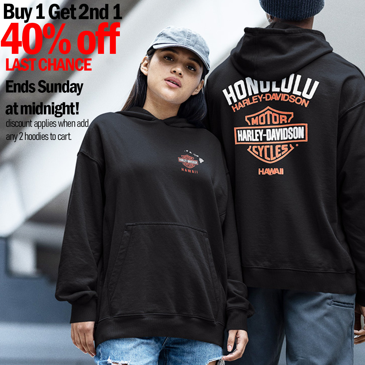 Harley-Davidson Men HD Original Pullover Hoodie