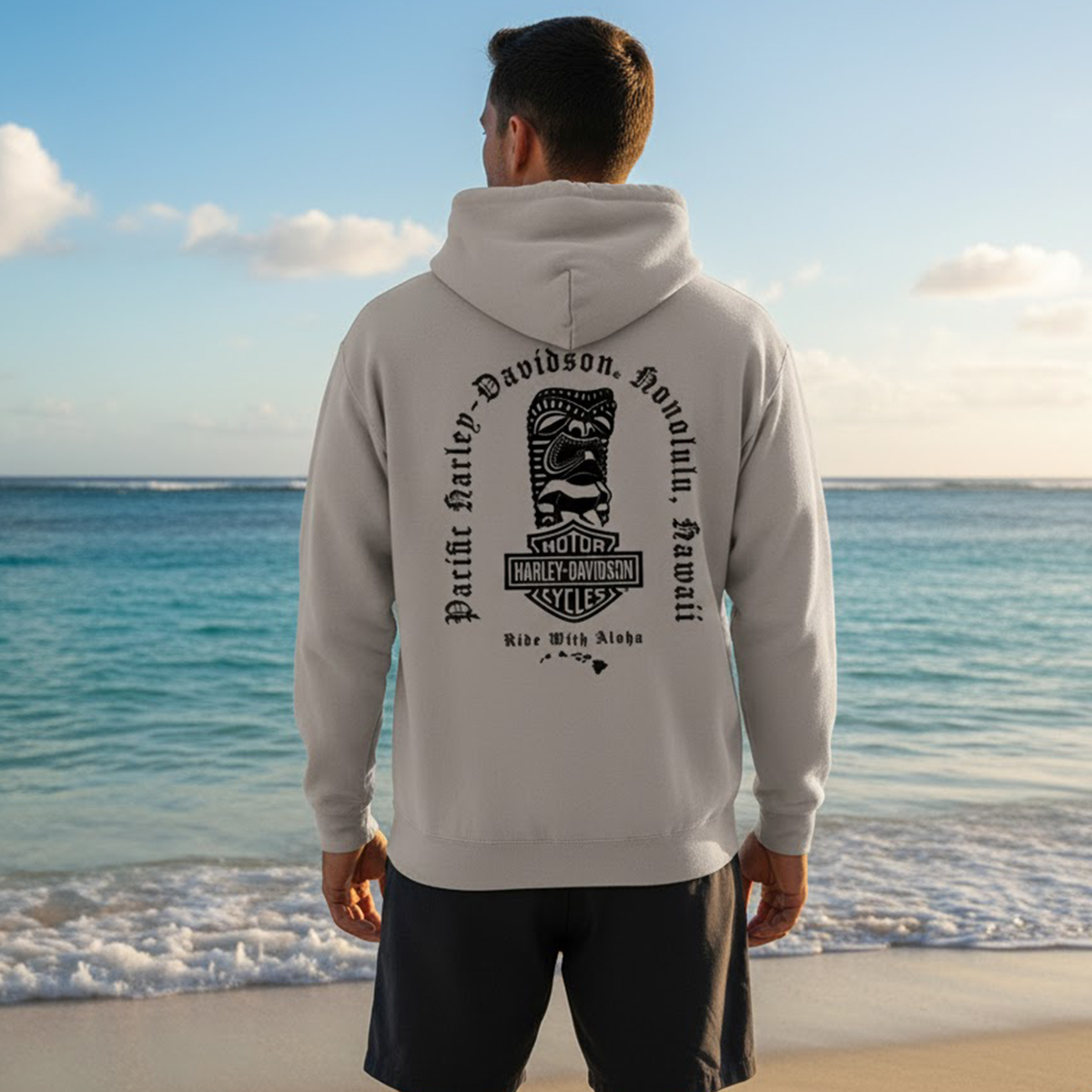 Harley-Davidson Maui Tiki Ocean T-Shirt