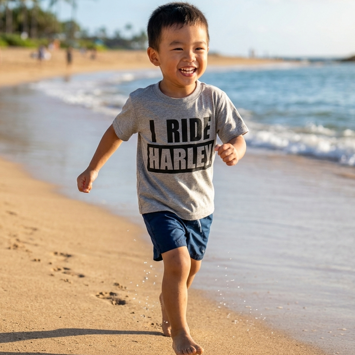 Harley-Davidson Boy's I Ride Harley Tee