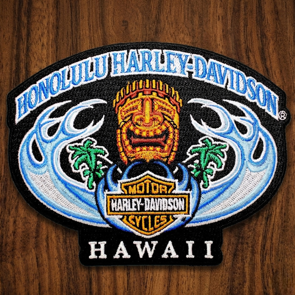 Harley-Davidson Tiki Wave Patch
