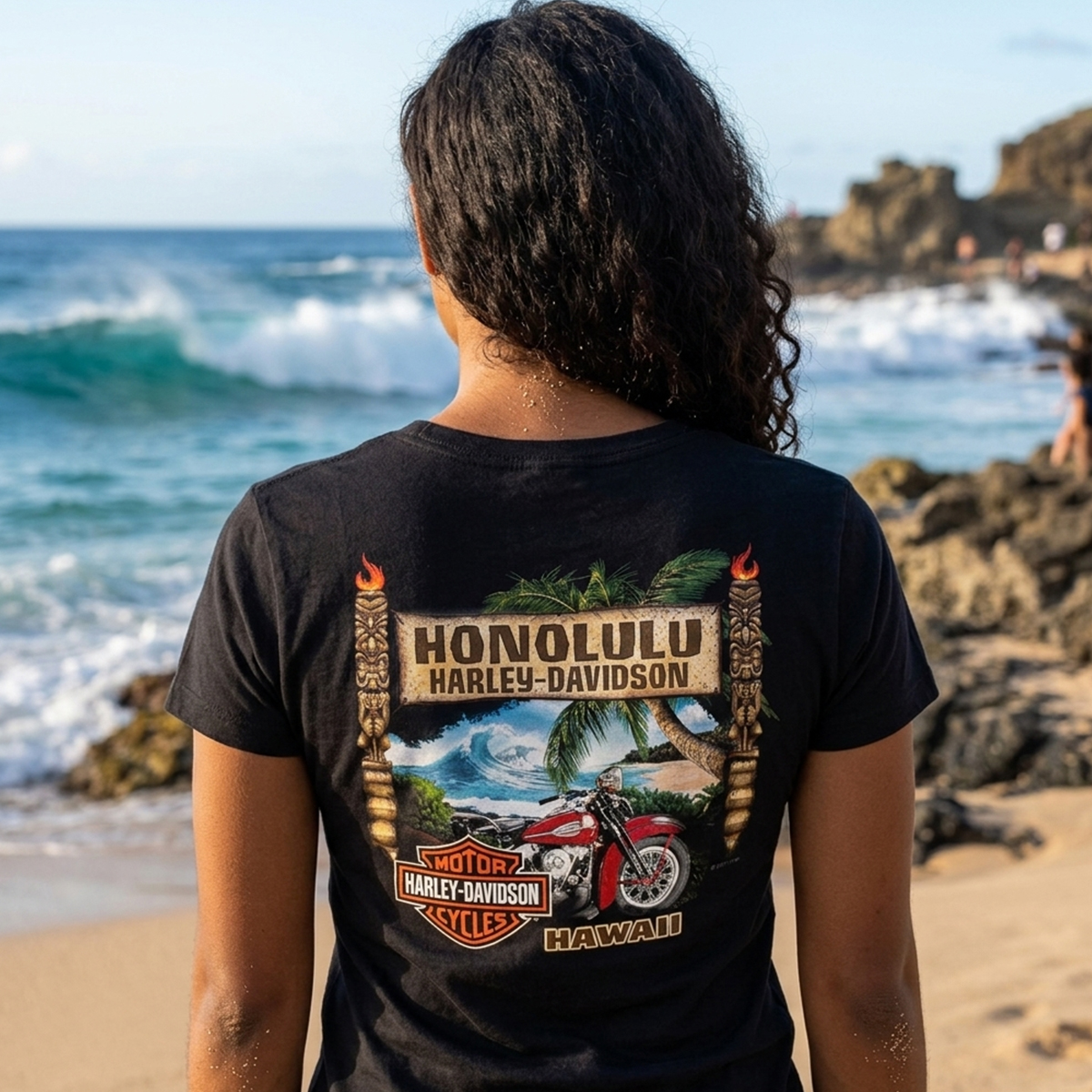 Harley-Davidson Women Tiki Tropical
