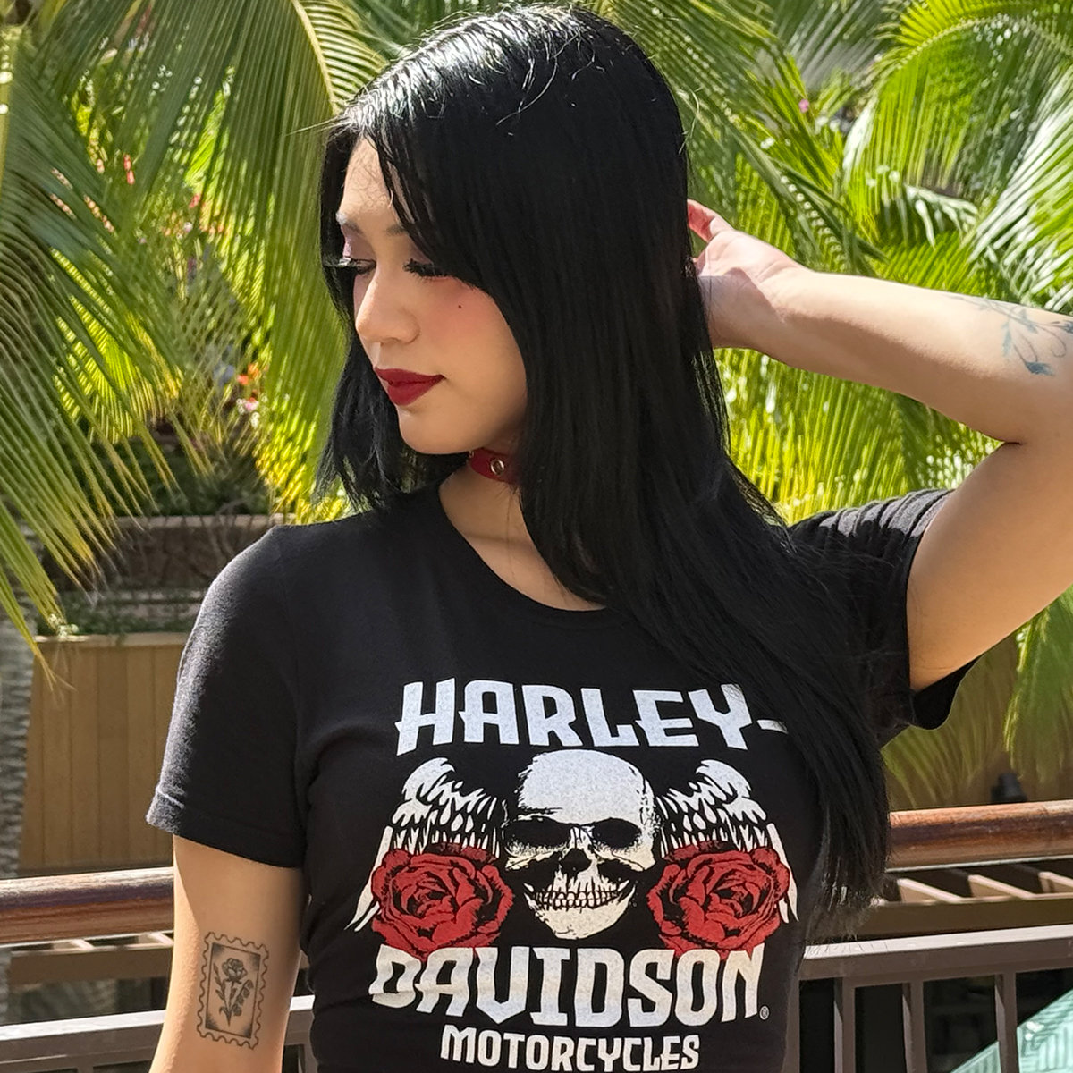Harley-Davidson Women Angel Eyes Tee
